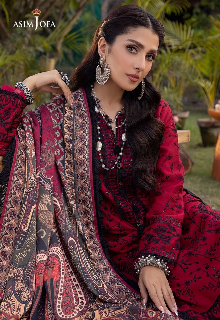 Asim jofa embroidery lawn collection